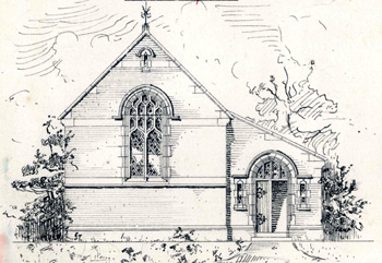 The chapel elevation [Z1343/1/1]